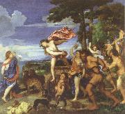 Titian, bacchus and ariadne