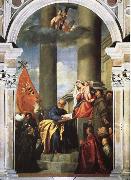 Titian Our Lady of the Pesaro family oil painting artist