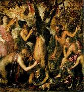 Titian The Flaying of Marsyas, little known until recent decades Sweden oil painting reproduction
