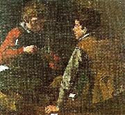 Caravaggio, card-players, c