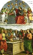 Raphael coronation of the virgin oil painting artist