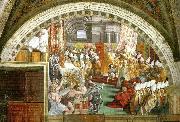 Raphael, coronation of charlemagne