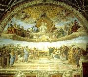 Raphael fresco, stanza della segnatura oil painting artist