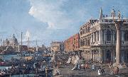 Canaletto The Molo Venice Norge oil painting reproduction