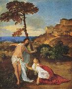 Titian Christus und Maria Magdalena oil painting artist