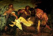 Titian la mise au tombeau oil painting artist