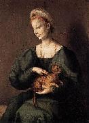 BACCHIACCA, Woman with a Cat