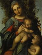 Correggio, Madonna and Child with infant St John the Baptist