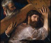Titian Christ Carrying the Cross oil painting artist