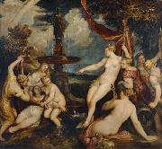 Titian Diana and Callisto by Titian oil painting artist