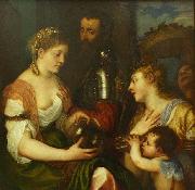 Titian Allegorie conjugale oil painting artist