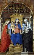 Bergognone, The Mystic Marriage of Saint Catherine of Alexandria and Saint Catherine of Siena