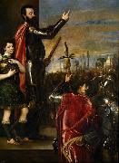 Titian, Alfonso di'Avalos Addressing his Troops