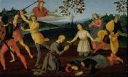 Raphael, Jerome Punishing the Heretic Sabinian