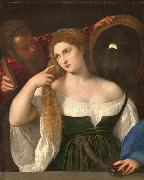 Titian, Woman with a Mirror