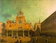 Canaletto San Giacomo di Rialto Norge oil painting reproduction
