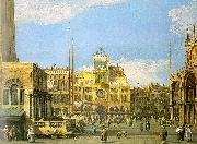 Canaletto Piazza San Marco- Looking North Germany oil painting reproduction