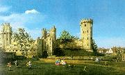 Canaletto Warwick Castle- The East Front Norge oil painting reproduction