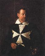 Caravaggio, Portrait of a Knight of Malta