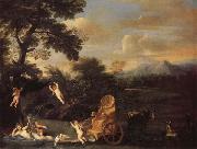 Domenichino The Repose of Venus Norge oil painting reproduction