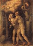 Pontormo The Fall of Adam and Eve Sweden oil painting reproduction