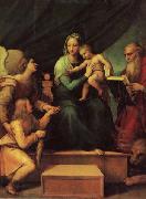 Raphael The Madonna of the Fish Sweden oil painting reproduction
