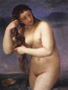 Titian Venus Anadyomenes Spain oil painting reproduction