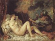 Titian Danae Germany oil painting reproduction