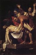 Caravaggio, Entombment of Christ
