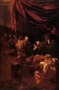 Caravaggio, La Mort de la Vierge