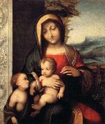 Correggio, Madonna and Child with the Young Saint John