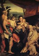 Correggio, Madona with Saint jerome