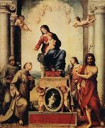 Correggio, Madonna with Saint Francis