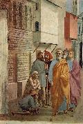 MASACCIO, St Peter Healing the Sick with his Shadow