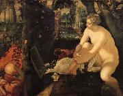 Tintoretto Susanna and the Elders Spain oil painting reproduction