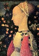 PISANELLO Portrait of Ginerva d'Este Norge oil painting reproduction