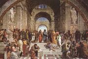 Raphael The School of Athens (mk08) France oil painting reproduction
