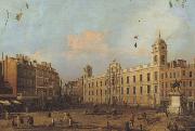 Canaletto Northumberland House a Londra (mk21) Norge oil painting reproduction