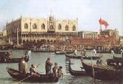 Canaletto The Bacino di S Marco on Ascension Day (mk25) France oil painting reproduction