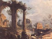 Canaletto A Caprice View with Ruins (mk25) USA oil painting reproduction