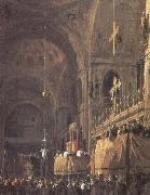Canaletto Interior of San Marco (mk25) USA oil painting reproduction