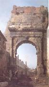 Canaletto The Arch of Titus (mk25) France oil painting reproduction