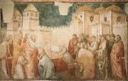 Giotto, The Raising of Drusiana,Cappella Peruzzi
