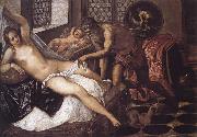 Tintoretto Vulcano sorprende a Venus y Marte Germany oil painting reproduction