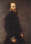 Tintoretto, Man with a Golden Lace