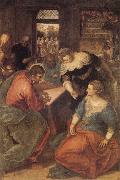 Tintoretto, Christ with Mary and Martha