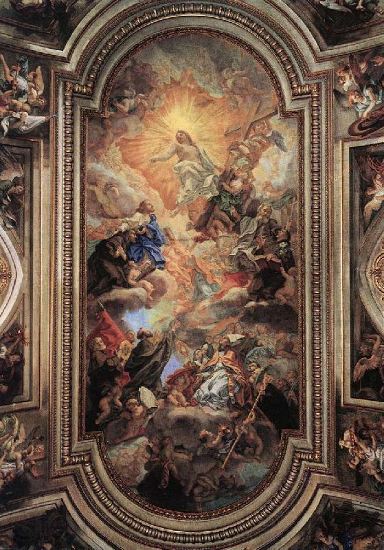 BACCHIACCA Apotheosis of the Franciscan Order  ff Norge oil painting art