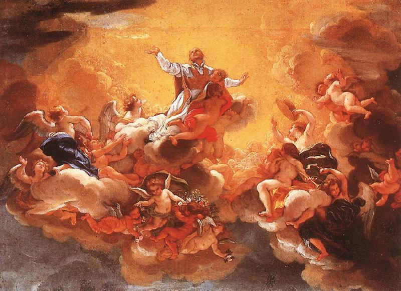 BACCHIACCA Apotheosis of St Ignatius  hh France oil painting art