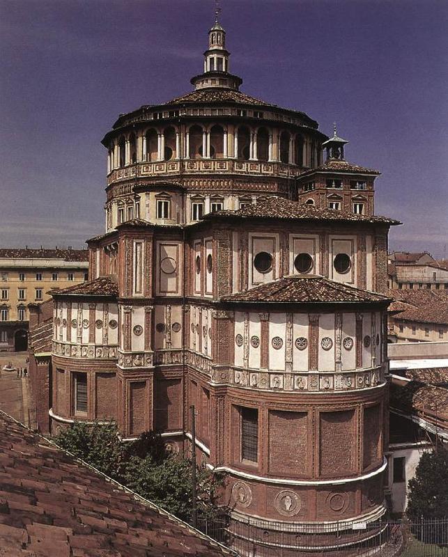 BRAMANTE Exterior of the church dfg Germany oil painting art