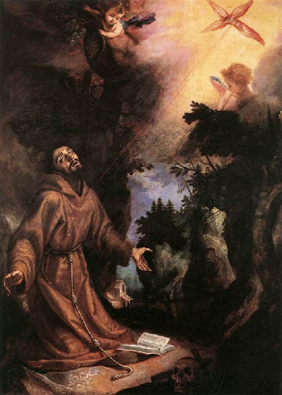 CIGOLI St Francis Receives the Stigmata  g Norge oil painting art